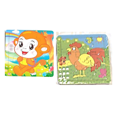 9 Piece Tray Puzzles